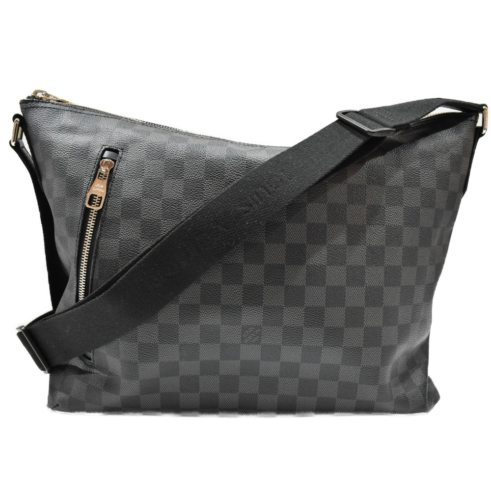 LOUIS VUITTON Mick Damier Graphite Black Shoulder Bag Messenger